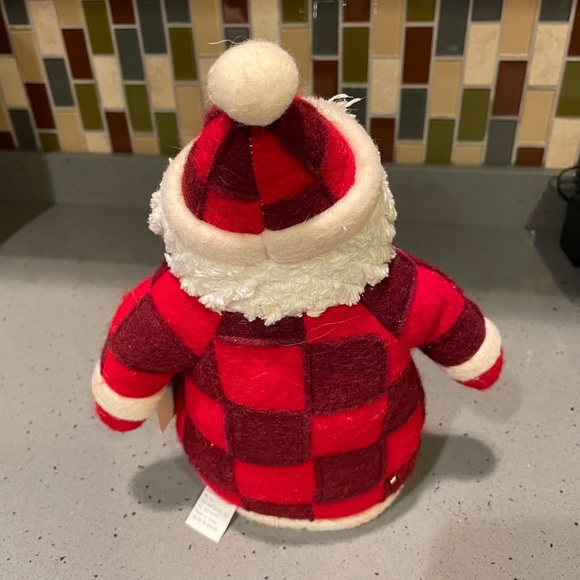 Hallmark plaid santa country folk - Picture 5 of 7